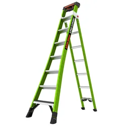 Escada multifuncional Little Giant Ladder Systems, degraus King Kombo™ Industrial 8+6