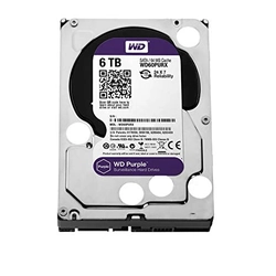 Εσωτερικός σκληρός δίσκος Western Digital Surveillance Μωβ 6TB WD60PURX