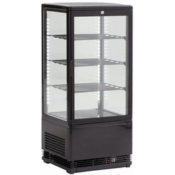 Espositore di refrigerazione per dolciumi da banco Rt80b (Rt79 Nero)