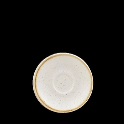 Espresso alustass Stonecast Barley White 118 mm