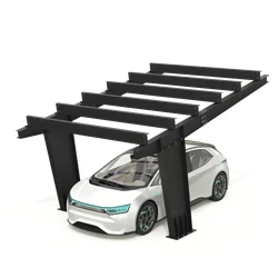 Estructura de cochera - Modelo 01 ( 1 lugar )