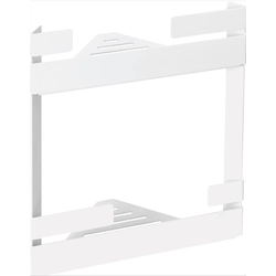 Etagère d'angle double Deante Mokko, blanc - 5% REMISE supplémentaire avec le code DEANTE5