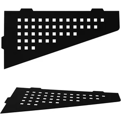 Etagère de douche salle de bain SF05 noir mat