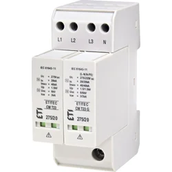 ETI Modular surge arrester ETITEC CM T23 275/20 3+1