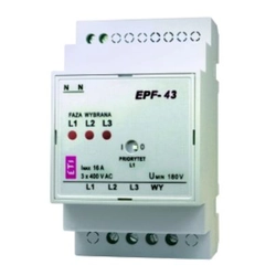 Eti-Polam Automatyczny przełącznik faz 16A 1Z EPF-43 (002470280)
