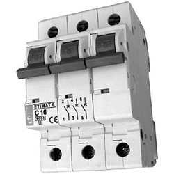 Eti-Polam Circuit breaker ETIMAT10 3P C 63A 6kA - 002135722