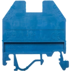 Eti-Polam Connecteur de rail fileté 4mm2 bleu VS 4 PAN 003901038