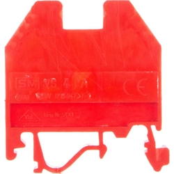 Eti-Polam Connecteur pour rail fileté 4mm2 rouge VS 4 PA+ 003901039