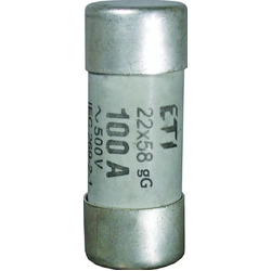 Eti-Polam Cylindrical fuse link CH22P 22x58 aM 125A/400V (006711054)