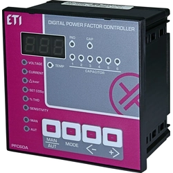 Eti-Polam Power factor controller cos(fi) 6 gradual CP PFC 6 DA (004656570)