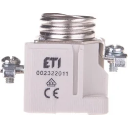 Eti-Polam πρίζα ασφάλειας για ράγα 1P E27 DII 25A 500V EZV 25-ZP 002322017