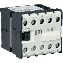 Eti-Polam Stycznik miniature 7A 3P 400V AC 1Z 0R CE07.10-400V-50/60Hz 004641024