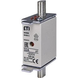 Eti-Polam Wkładka bezpiecznikowa COMBI NH00C 32A gG/gL 500V WT-00C (004181208)