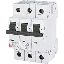 ETIMAT circuit breaker 10 3p D25