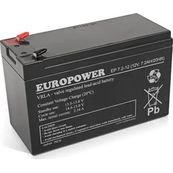 Europower baterija 12V 7.2Ah AGM Europower EP7.2-12
