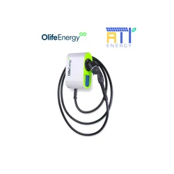 EV Charger OlifeEnergy WallBox Base with straight cable