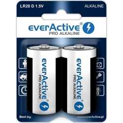 EverActive-batterij D / R20 2 st.