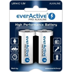 EverActive Battery C / R14 2 gab.