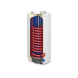 Exchanger 200l SGW(S) VULCAN KOMBI with a spiral coil, enamelled, polyurethane foam, metal jacket, vertical standing