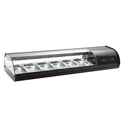 Expositor Refrigerado para Sushi 10x Gn 1/3 Sayl Preto Vs10n