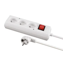 Extension cord with grounding and TOR 3 1,5m 16A ON/OFF switch