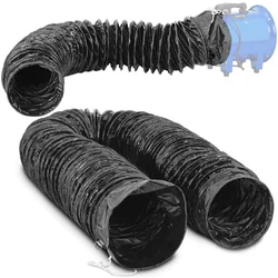 Extraction hose pipe for industrial blower fan, diam. 300 mm length 10 m