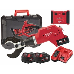 Milwaukee M18HCC75R-502C cordless cable cutter