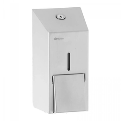 Soap dispenser - 400 ml - brushed steel MERIDA 10290009 DSM102