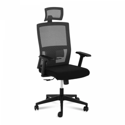 Office chair - mesh - lumbar support - headrest - 150 kg FROMM & amp; STARCK 10260155 STAR_SEAT_25