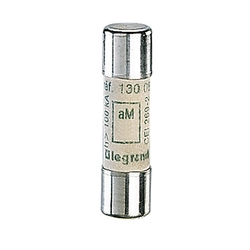 Cylindrical fuse Legrand 013025 10x38 mm AC/DC aM (switchgear protection)