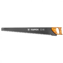 Topex aerated concrete saw 800mm, wood handle, in protective bag