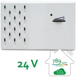 Air quality sensor CO2 supply 24V. | ADS-CO2-24