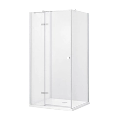 Besco Pixa 100x90 rectangular shower cubicle left - additionally 5% DISCOUNT for the BESCO5 code