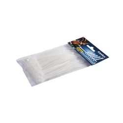 Cable tie Kanlux 07965 Plastic lip/-cam Plastic Polyamide (PA) White