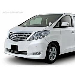 Toyota Alphard - Chrome Strips Chrome Grill Dummy Bumper Tuning