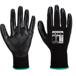 PORTWEST Dexti-Grip Gloves Size: XL, Color: black