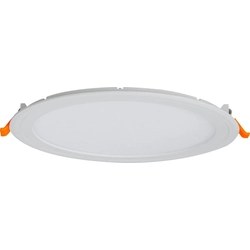 LED spotlight Heda round recessed 18W = 168W 1300lm natural light 4000K 120 degrees