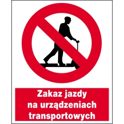 ZZO-13 Jízda na dopravních zařízeních je zakázána