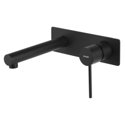 Concealed washbasin tap with spout Corsan Lugo black CMB7515BL