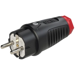 safety plug IP54 rubber 16A /250V AC /3p (2P+E)