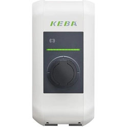 Electric car charging station KEBA Wallbox P30, Three-phase, 22 kWh, Type 2, Socket