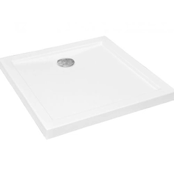 Besco Aquarius Slimline square shower tray 80 x 80 cm - ADDITIONALLY 5% DISCOUNT FOR CODE BESCO5