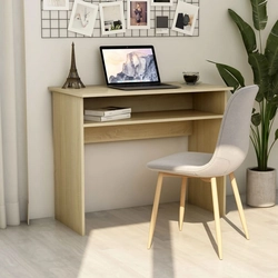 Lumarko Desk, sonoma oak color, 90x50x74 cm, chipboard