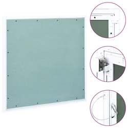 Access panel with aluminum frame and plasterboard, 600x600 mm