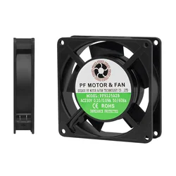 92x25mm 230V ball fan