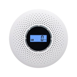 Solight smoke and carbon monoxide detector, LCD display, 3x AA batteries