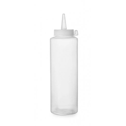 Sauce dispenser bottle 50x185mm white | 870070007