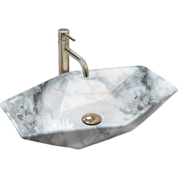 Countertop washbasin Rea Vegas Granit Shiny