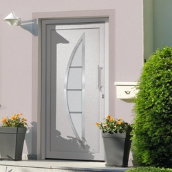 White entrance door, 108 x 200 cm