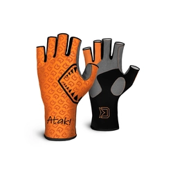 Delphin Atak three-quarter gloves!75F Size: L